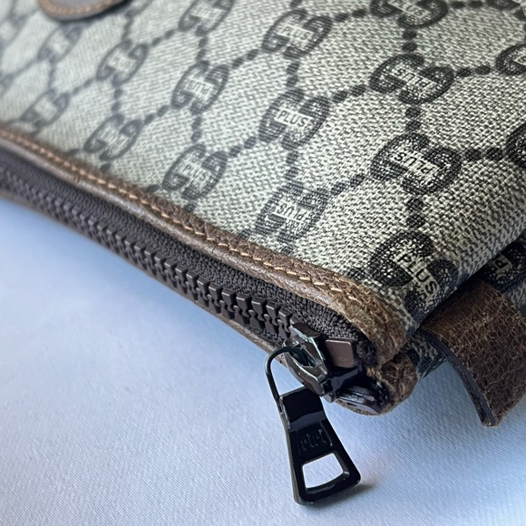 Authentic Vintage Rare Gucci Plus Travel Cosmetic Bag EUC - Picture 15 of 16